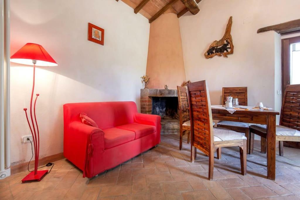 La Casina Degli Olivi Casa de hóspedes Seggiano Exterior foto